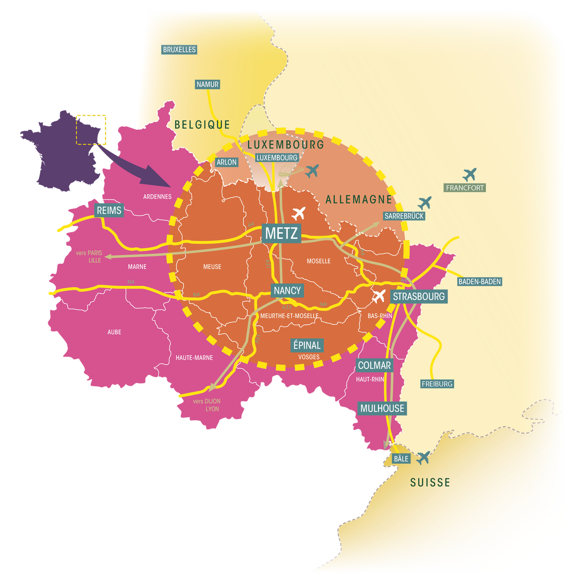 Carte MAP