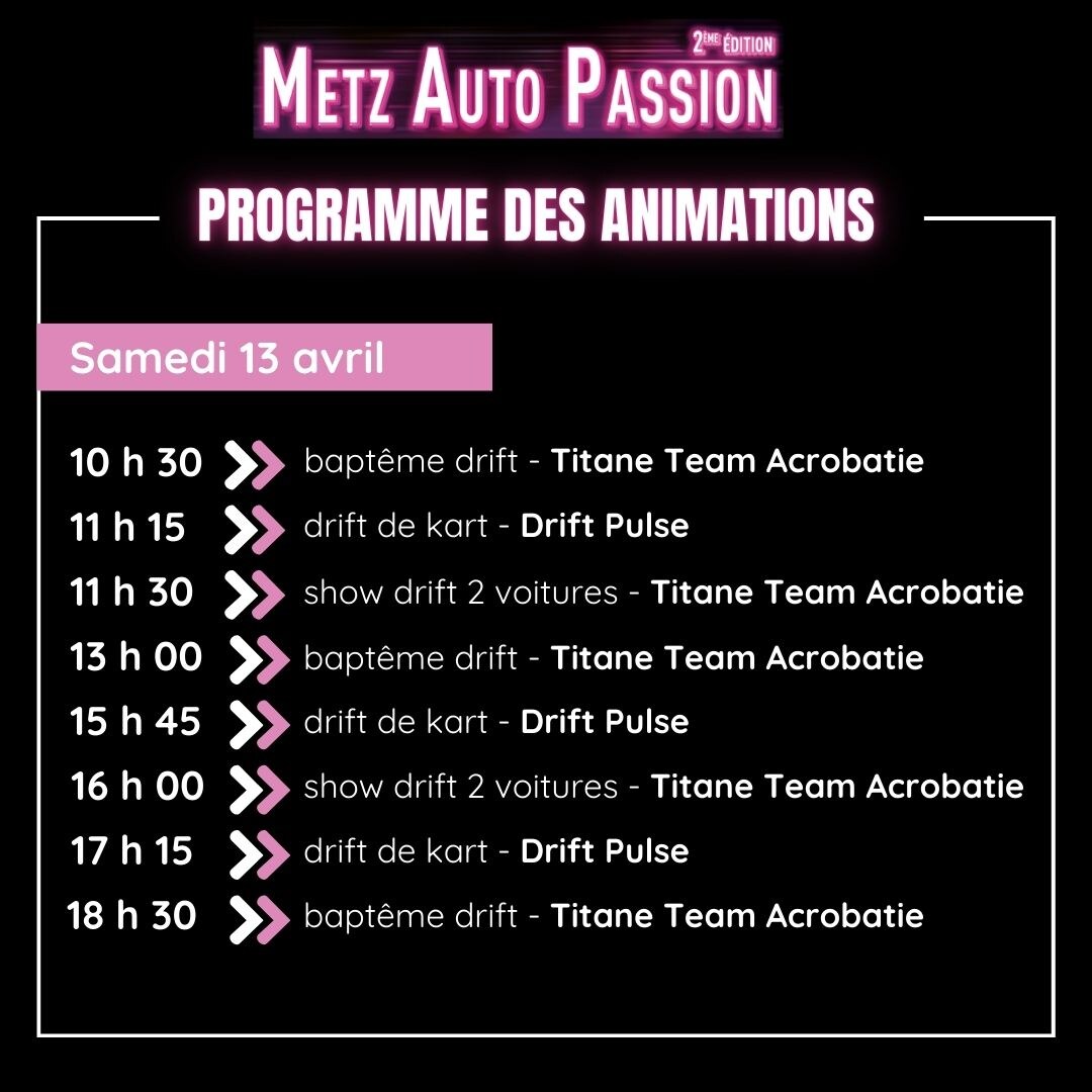 programme samedi